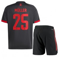 Bayern Munich Thomas Muller #25 Tredje sæt Børn 2022-23 Kortærmet (+ Korte bukser)